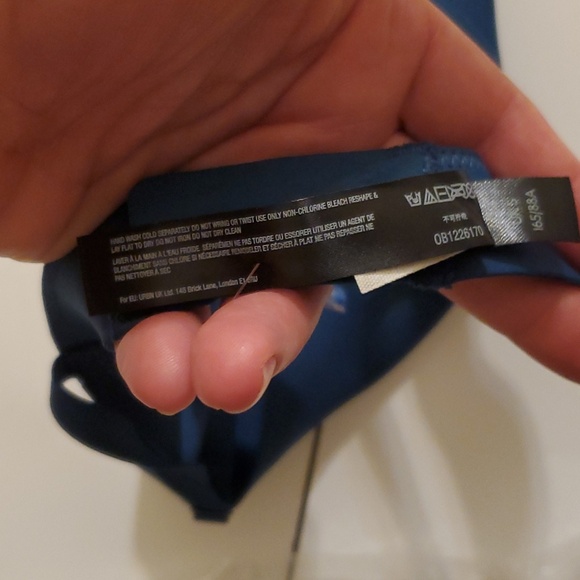 🤩New with tags Free people OH Scuba Midnight cowboy bralette size small - Picture 13 of 13